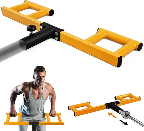 Yes4All Viking Press Attachment/Landmine Attachment for Barbell - Great Landmine Exercise Equipment for 2-Inch Olympic