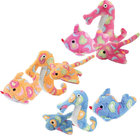 Zanies Sea Charmer Dog Toys, Pink Stingray - 11"