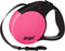 doggo Everyday Retractable Dog Leash, 16' Long Belt, Large for Dogs Up to 110 lbs, Pink