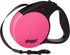 doggo Everyday Retractable Dog Leash, 16' Long Belt, Large for Dogs Up to 110 lbs, Pink