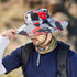 YOLAI Men Camouflage Fishing Cap Outdoor Sunscreen Foldable Breathable Casual Bucket Hat Wide Brim Hiking Sun Hats