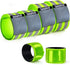 Reflective Band for Night Running, 6 PCS Premium Reflective Bands for Arm/Wrist/Ankle/Leg, Adjustable for Men and Women