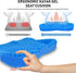 NEW-Vi Anti-Slip Kayak Seat Cushion, Double Thicken Gel Cushion for Kayaking, Pain Relief Accessories