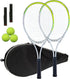 Tennis Racket Pre-Strung Lightweight 27 Inch - Recreational Adult Rackets for Men Women with Carry Bag
