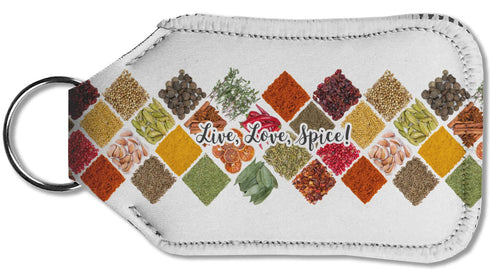 Custom Small Spices Hand Sanitizer & Keychain Holder