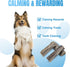Amzey Cod Skin Dog Treats, 24 OZ, Pack of 4 Resealable Bags, 100% Natural Dried Cod Fish Chews, High Protein Omega-3