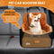 4" 35lbs Vivifying Dog Car Seat for Small and Medium Dogs, Booster Pet Car Seat with Safety Strap, Plush Travel Dog Bed