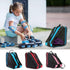 Qavctw Ice Skate Roller Skate Bag with T Tool, Adjustable Shoulder Strap, Top Handle, Premium Oxford Cloth