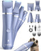 oneisall Dog Paw Trimmer 4 in 1, Low Noise Dog Clippers for