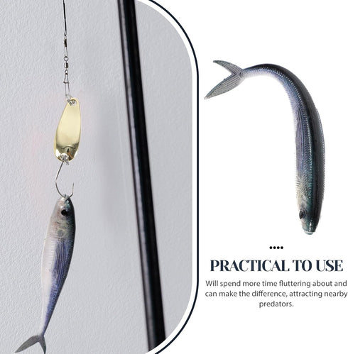 HEANUJJ Artificial Sinking Tuna Lure Soft Bait Practical Reusable Fishing Tool for Sea and Freshwater Fishing