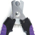 Master Grooming Tools Ergonomic Pro Nail Clippers - Stainless Steel for Trimming Pet Nails - Purple, Large, 6¼"