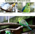 LXUEJIE 4 Pcs Bird Diaper, Cute Pet Bird Diaper, Parrot Nappy Reusable Flight Suit with Waterproof Inner Birds Diapers