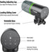 FREESEA Automatic Fish Feeder for Aquarium: Battery Auto Fish Food Dispenser with Timer for Small Tank