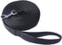 33-Feet Long Dog Leash, Extra Long Nylon Training Lead with Friction Reducing Leather Padded Handle for Medium Large