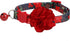 BoomBone Christmas Cat Collar Flower, Dog Collars Charms, Pet Xmas Accessories