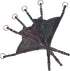 Soft Leather Adjustable Bib Martingale for Horses - Brown