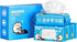 Unscented Pet Wipes (400pcs) - Hypoallergenic, Alcohol-Free for Sensitive Skin - Safe for Dogs & Cats
