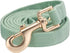 Corduroy Dog Leash, 5 Ft Length for Small Medium Large Dogs (Grass Green, Medium)