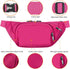 Syican Large Fanny Pack for Women Men - Waist Bag with 3-Zipper Pockets, Gifts for Sports, Traveling, Workout, Casual,