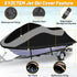 XYZCTEM Trailerable Jet Ski Cover, Waterproof Oxford Fabric, Fits Seadoo, Yamaha, GTX, Kawasaki, Honda