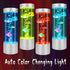 Bubble Fish Lamp, Sensory Bubble Tube Lamp, Artificial Fish Tank with Moving Fish, to Light Up Your Life Like a Lamp