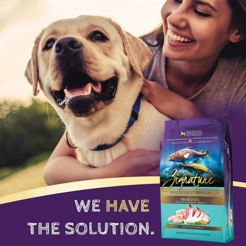 Zignature Whitefish Limited Ingredient Formula Dry Dog Food (4lb)