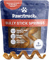 Pawstruck All-Natural 6" Bully Stick Springs for Dogs, 3 Pack - Rawhide-Free, 100% Beef Chew Bones