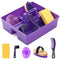 Abbylike Horse Grooming Kit with Tote Bag, 6-Piece Horse Care Set with