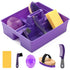 Abbylike Horse Grooming Kit with Tote Bag, 6-Piece Horse Care Set with