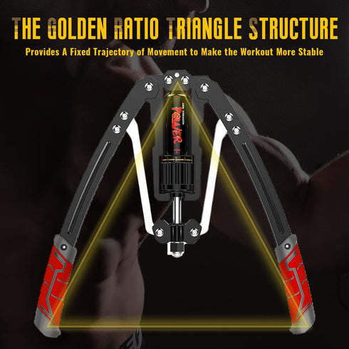 LEJIEYIN Adjustable Twister Arm Exerciser - 22-440lbs Hydraulic Power Chest Expander for Shoulder Muscle Training
