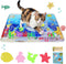 Upgraded Water Sensory Playmat for Cats, Interactive Pet Water Sensory Mat Pad, Thickened Cat Dog Toys for Indoor