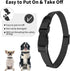 Soft Padded Cotton Dog Collar, Breathable Solid Color Adjustable Pet Collar for Little Puppies by lynxking