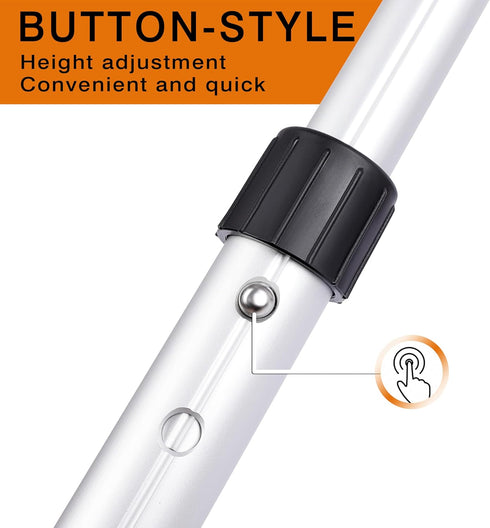 Golf Travel Support Pole, Aluminium Rod for Golf Bag Support to Protect Clubs from Impacts