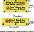 Funny Dog Leash Sleeve Don’t Feed Me I’M On A Diet - Dog Leash Wrap Sleeve Alert Tag, Pet Birthday Gift (Don’T Feed