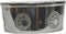Ethical Pet Products (Spot) Stoneware Paw Print Titanium Dog Dish 7 Inch