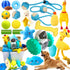 Generic Pet Toy Platters 18 Pieces - Robot Educational Strainer, Ball Toy, Teething