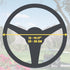 Universal Colorful Bling Crystal Rhinestones Golf Cart Steering Wheel Cover, Anti Slip, Great Gifts