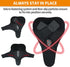 Souke Sports Bike Seat Cover, Gel Padded Bike Seat Cushion, Bicycle Saddle Pad for Women Men with Hollow Design, Water