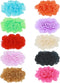 10 PCS Dog Collar Flowers, Multi-Color Pet Bow Ties, Sliding Grooming Accessories for Puppy Small Medium Large Dogs
