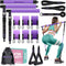Pilates Bar Kit with Resistance Bands - Multifunctional Pilates Bar for Women & Men, Heavy-Duty Metal Adjustment Buckle.