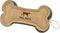Tall Tails Dog Natural Leather Bone Fetch Toy Gift for Dogs, 6 inches
