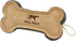 Tall Tails Dog Natural Leather Bone Fetch Toy Gift for Dogs, 6 inches