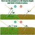 Tent Stakes, 10PCS Heavy Duty Pegs, Outdoor Camping Windproof Ground Stakes for All Kinds of Ground