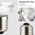 OMAYKEY 3 Pack 50W UVA + UVB Full Spectrum Sun Lamp - Heat Lamp for Lizard Reptiles & Amphibians