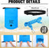 ShinyRelief 2 Set 10L/20L 2 1 Sand Anchor Bags, in PWC Kayak Anchor Kit for Float with Adjustable Straps, Waterproof