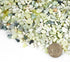 LMtonble 5LB Jade Color 1/8-3/8inch Aquarium Gravel Fish Tank Gravel Pea Gravel for