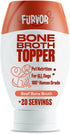 Beef Bone Broth for Dogs, 12 oz - Collagen Protein Supplement for Digestion, Mobility, Coat, Grain Free, Made in USA