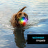 Nite Ize 9 GlowStreak Rechargeable LED Ball - Rubber Dog Toy - Motion-Activated & Waterproof Design - Hours of Runtime