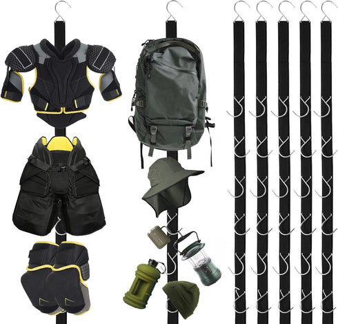Hockey Stuff Equipment Drying Rack - Foldable Sports Gear Organizer for Hockey Gifts