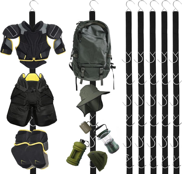 Hockey Stuff Equipment Drying Rack - Foldable Sports Gear Organizer for Hockey Gifts